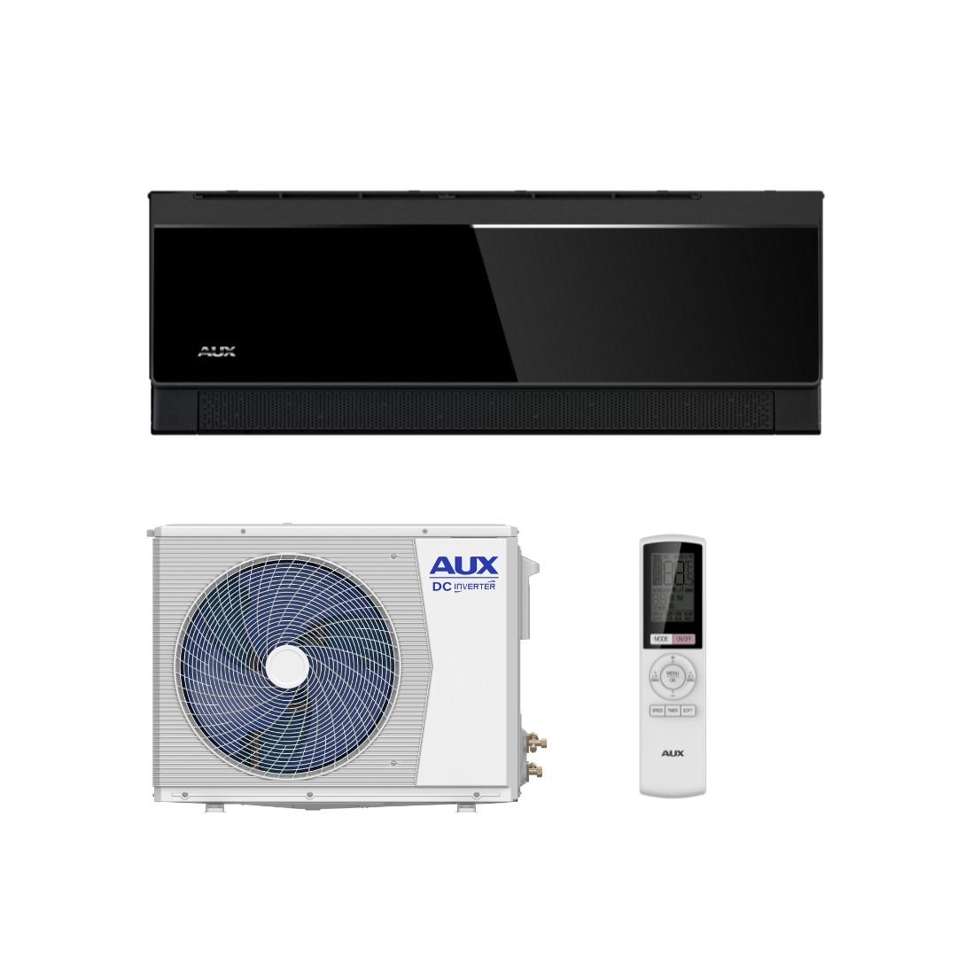 Aparat Aer Conditionat Aux C Black Series 12000 BTU, A+++ Wi-Fi